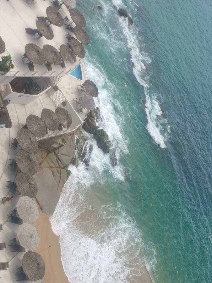 Suite En Torres Gemelas A Pie De Playa 611 Acapulco Exterior foto